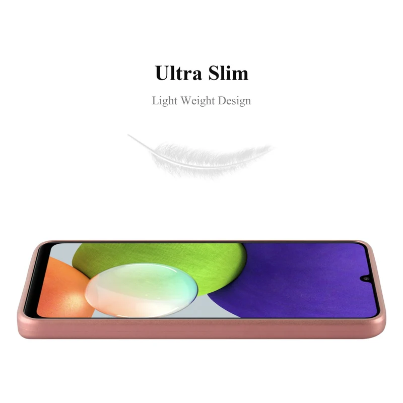 Cadorabo Hülle kompatibel mit Samsung Galaxy A22 4G / M22 / M32 4G Schutzhülle aus flexiblem TPU Silikon