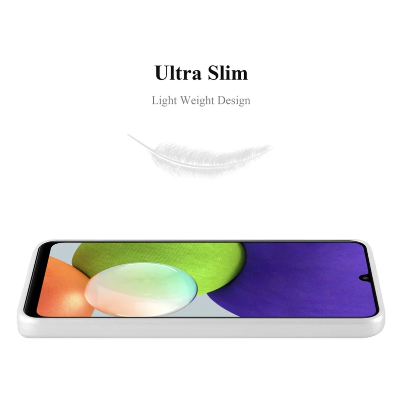 Cadorabo Hülle kompatibel mit Samsung Galaxy A22 4G / M22 / M32 4G Schutzhülle aus flexiblem TPU Silikon