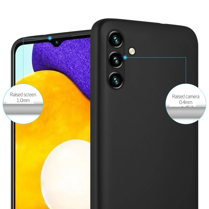 Cadorabo Hülle kompatibel mit Samsung Galaxy A13 5G Schutzhülle aus flexiblem TPU Silikon