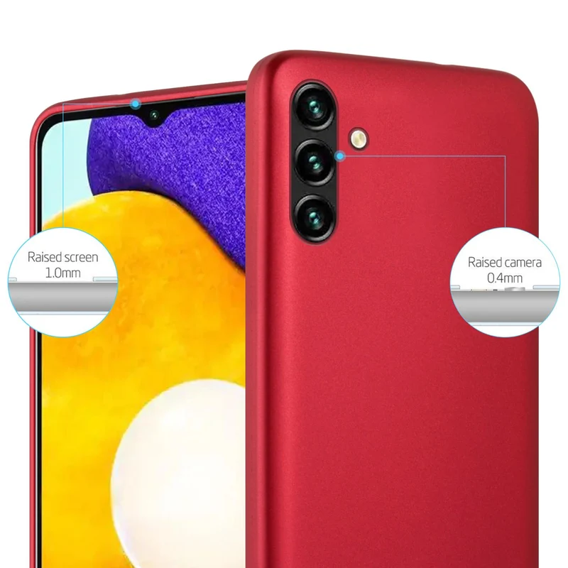 Cadorabo Hülle kompatibel mit Samsung Galaxy A13 5G Schutzhülle aus flexiblem TPU Silikon