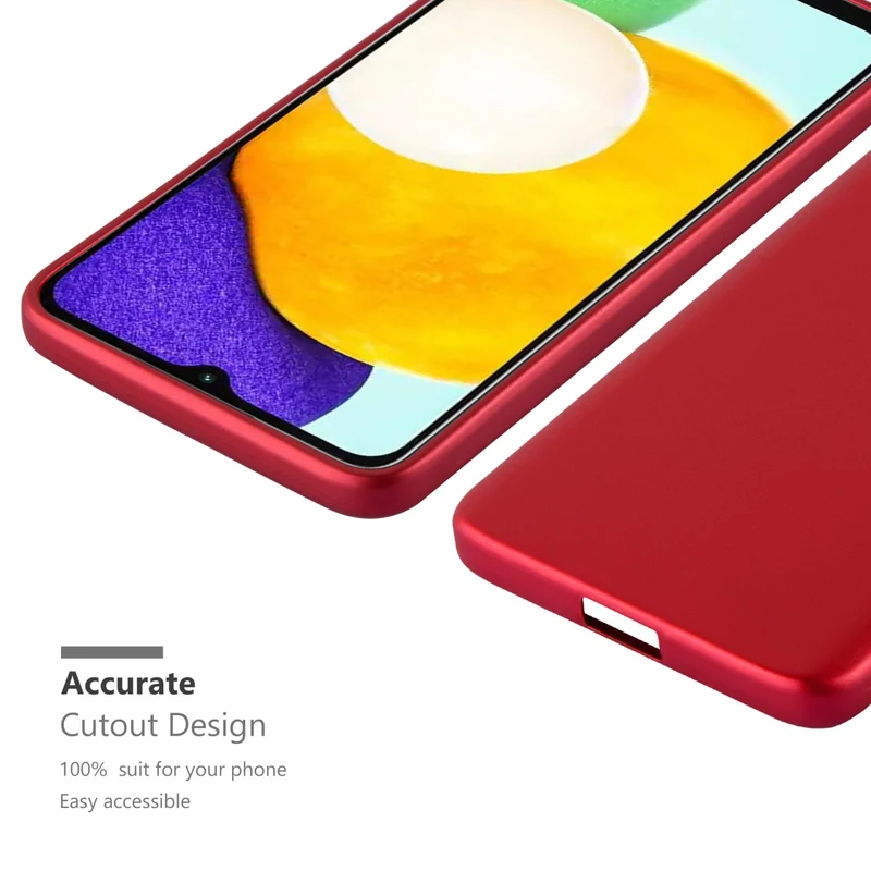 Cadorabo Hülle kompatibel mit Samsung Galaxy A13 5G Schutzhülle aus flexiblem TPU Silikon
