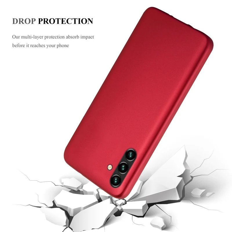 Cadorabo Hülle kompatibel mit Samsung Galaxy A13 5G Schutzhülle aus flexiblem TPU Silikon