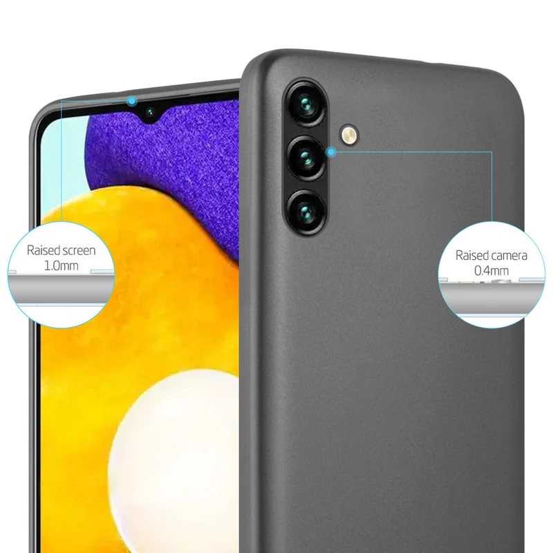 Cadorabo Hülle kompatibel mit Samsung Galaxy A13 5G Schutzhülle aus flexiblem TPU Silikon
