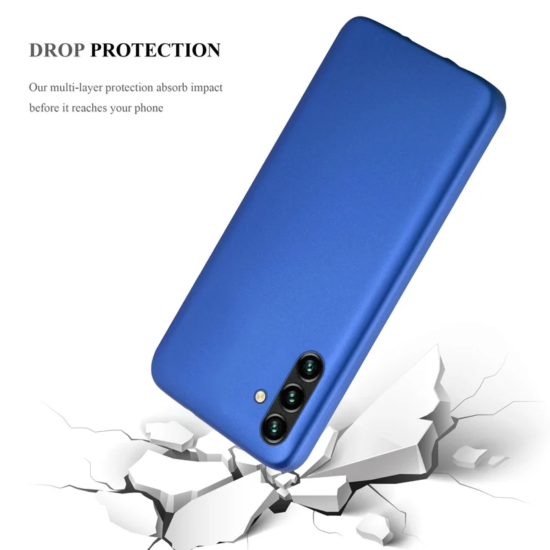 Cadorabo Hülle kompatibel mit Samsung Galaxy A13 5G Schutzhülle aus flexiblem TPU Silikon