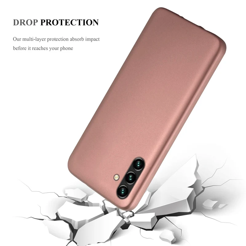 Cadorabo Hülle kompatibel mit Samsung Galaxy A13 5G Schutzhülle aus flexiblem TPU Silikon