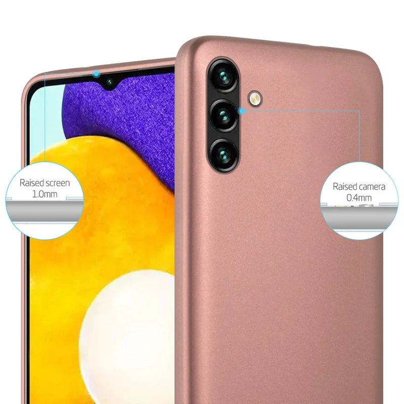 Cadorabo Hülle kompatibel mit Samsung Galaxy A13 5G Schutzhülle aus flexiblem TPU Silikon