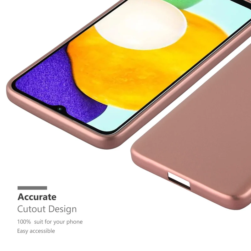 Cadorabo Hülle kompatibel mit Samsung Galaxy A13 5G Schutzhülle aus flexiblem TPU Silikon