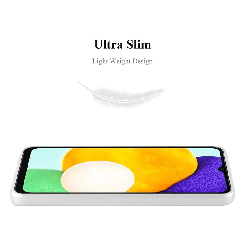 Cadorabo Hülle kompatibel mit Samsung Galaxy A13 5G Schutzhülle aus flexiblem TPU Silikon
