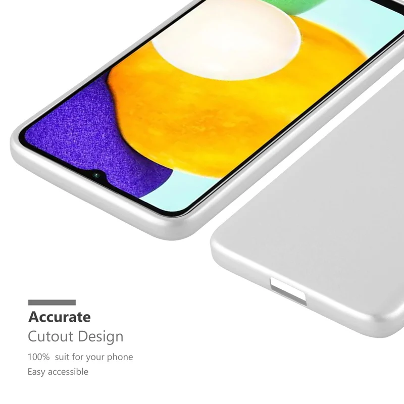 Cadorabo Hülle kompatibel mit Samsung Galaxy A13 5G Schutzhülle aus flexiblem TPU Silikon