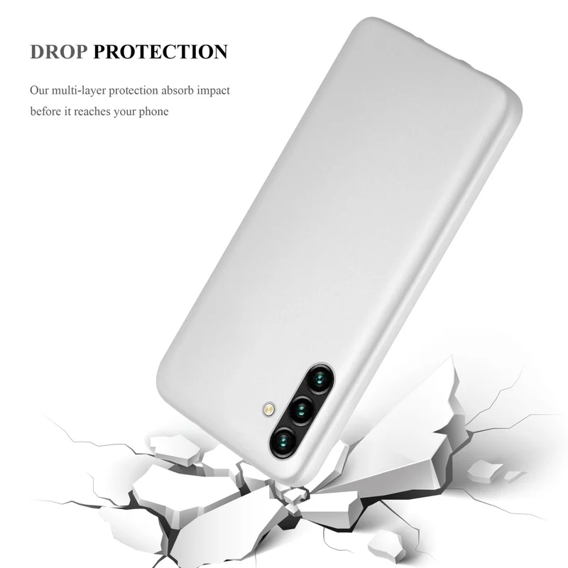 Cadorabo Hülle kompatibel mit Samsung Galaxy A13 5G Schutzhülle aus flexiblem TPU Silikon