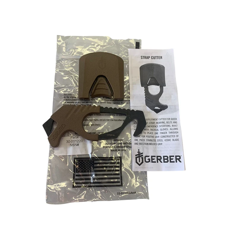 Gerber US Army Strap Cutter Gurtschneider Coyote