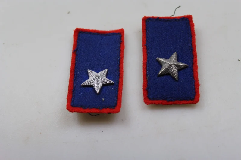 Paar offizielle REI-Insignien aus dem 2. Weltkrieg