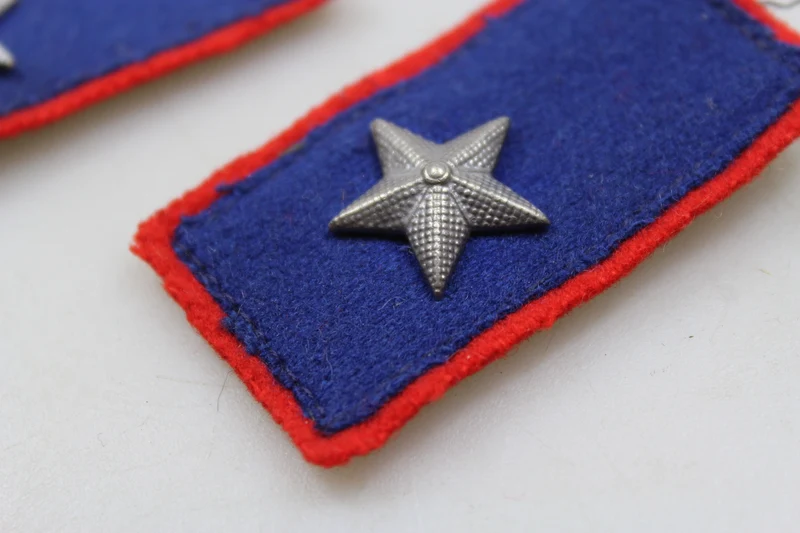 Paar offizielle REI-Insignien aus dem 2. Weltkrieg