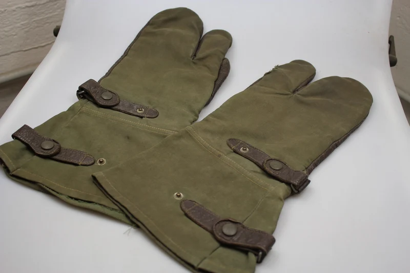 Paar WH WW 2 Motorradhandschuhe
