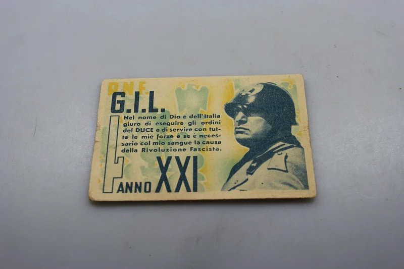 GIL - Balilla XXI° EF-Karte