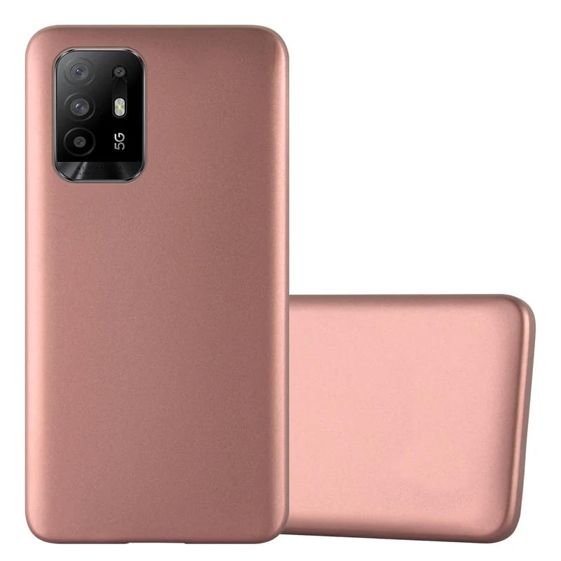 Cadorabo Hülle kompatibel mit Oppo A94 5G Schutzhülle aus flexiblem TPU Silikon