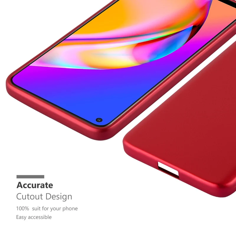 Cadorabo Hülle kompatibel mit Oppo A94 5G Schutzhülle aus flexiblem TPU Silikon