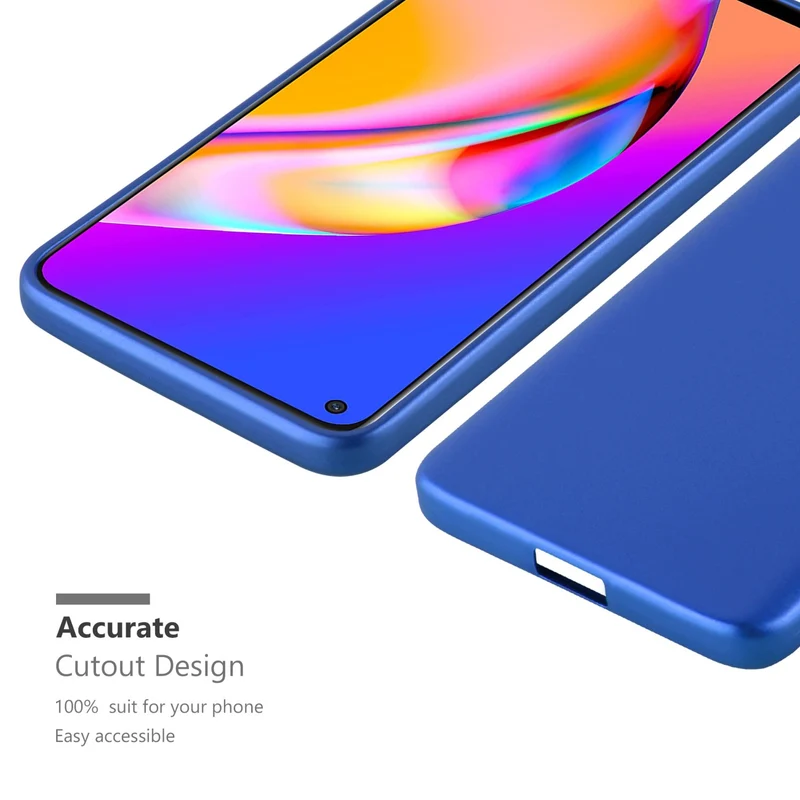 Cadorabo Hülle kompatibel mit Oppo A94 5G Schutzhülle aus flexiblem TPU Silikon