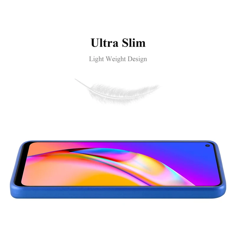 Cadorabo Hülle kompatibel mit Oppo A94 5G Schutzhülle aus flexiblem TPU Silikon