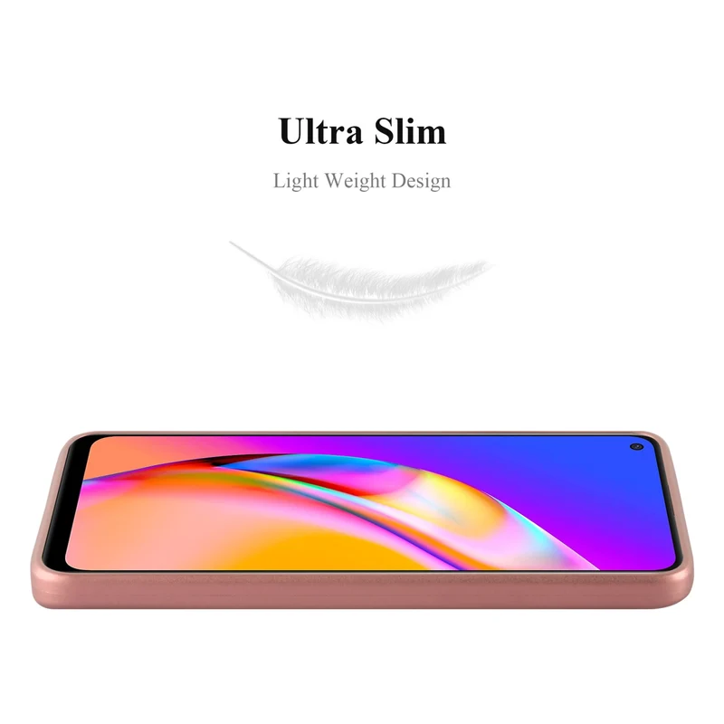 Cadorabo Hülle kompatibel mit Oppo A94 5G Schutzhülle aus flexiblem TPU Silikon