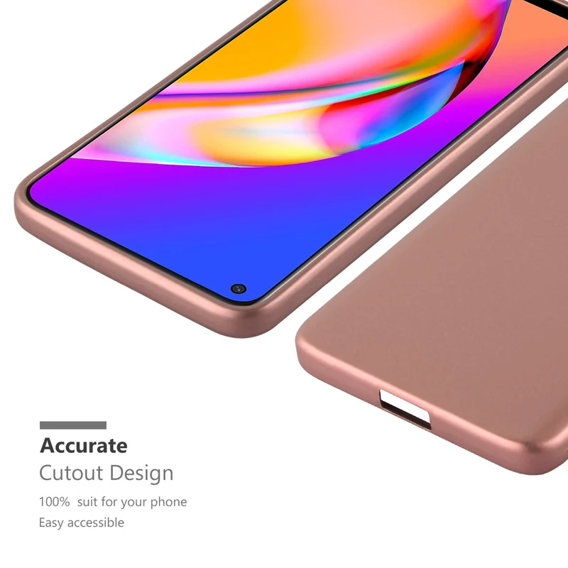 Cadorabo Hülle kompatibel mit Oppo A94 5G Schutzhülle aus flexiblem TPU Silikon