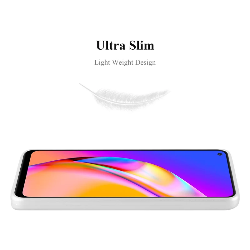 Cadorabo Hülle kompatibel mit Oppo A94 5G Schutzhülle aus flexiblem TPU Silikon