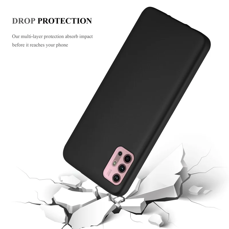 Cadorabo Hülle kompatibel mit Motorola MOTO G10 / G30 Schutzhülle aus flexiblem TPU Silikon
