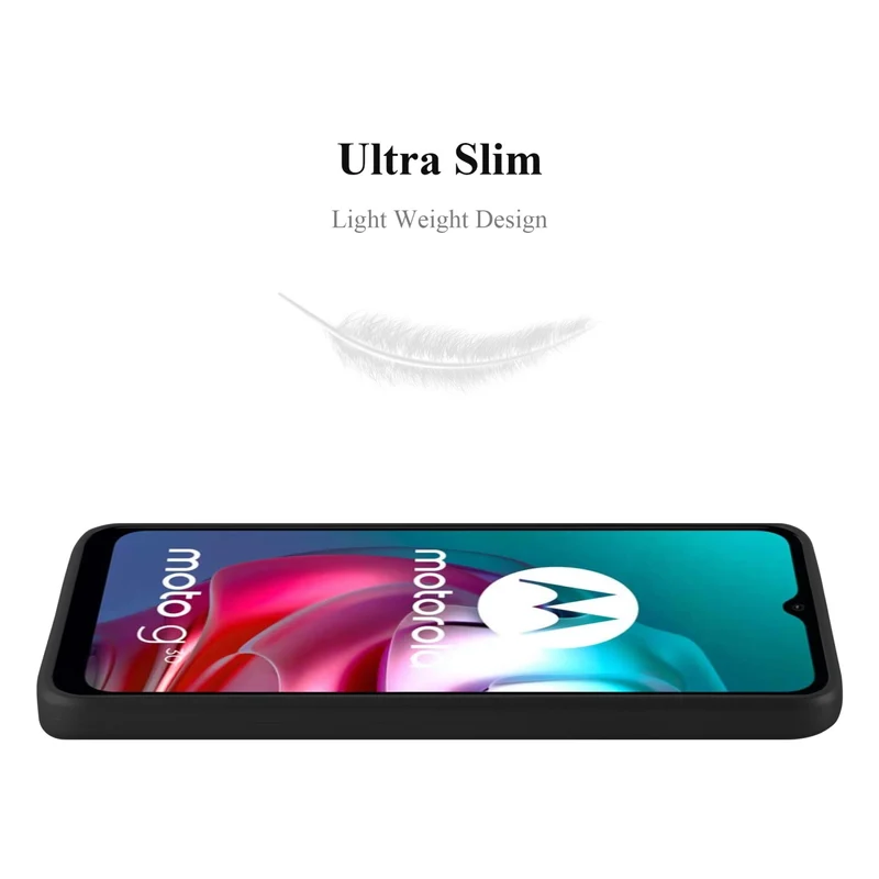 Cadorabo Hülle kompatibel mit Motorola MOTO G10 / G30 Schutzhülle aus flexiblem TPU Silikon
