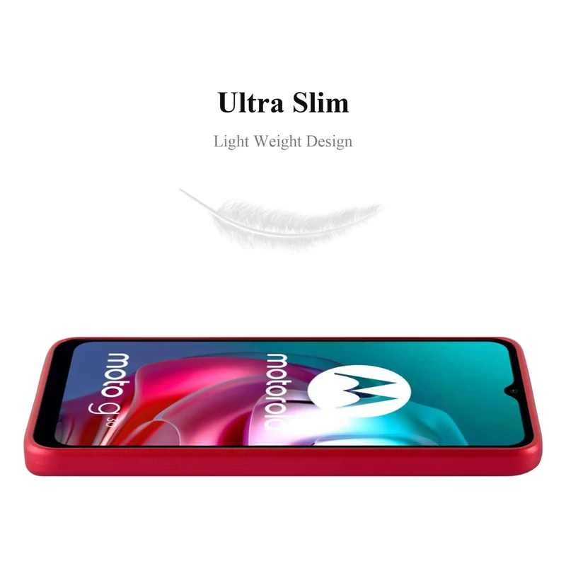 Cadorabo Hülle kompatibel mit Motorola MOTO G10 / G30 Schutzhülle aus flexiblem TPU Silikon