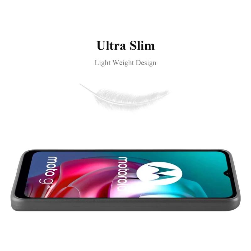 Cadorabo Hülle kompatibel mit Motorola MOTO G10 / G30 Schutzhülle aus flexiblem TPU Silikon