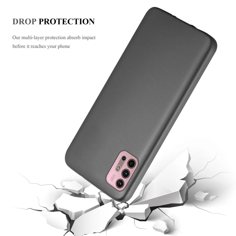 Cadorabo Hülle kompatibel mit Motorola MOTO G10 / G30 Schutzhülle aus flexiblem TPU Silikon