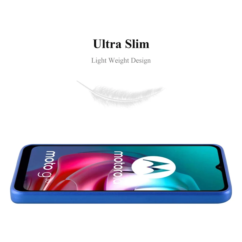 Cadorabo Hülle kompatibel mit Motorola MOTO G10 / G30 Schutzhülle aus flexiblem TPU Silikon