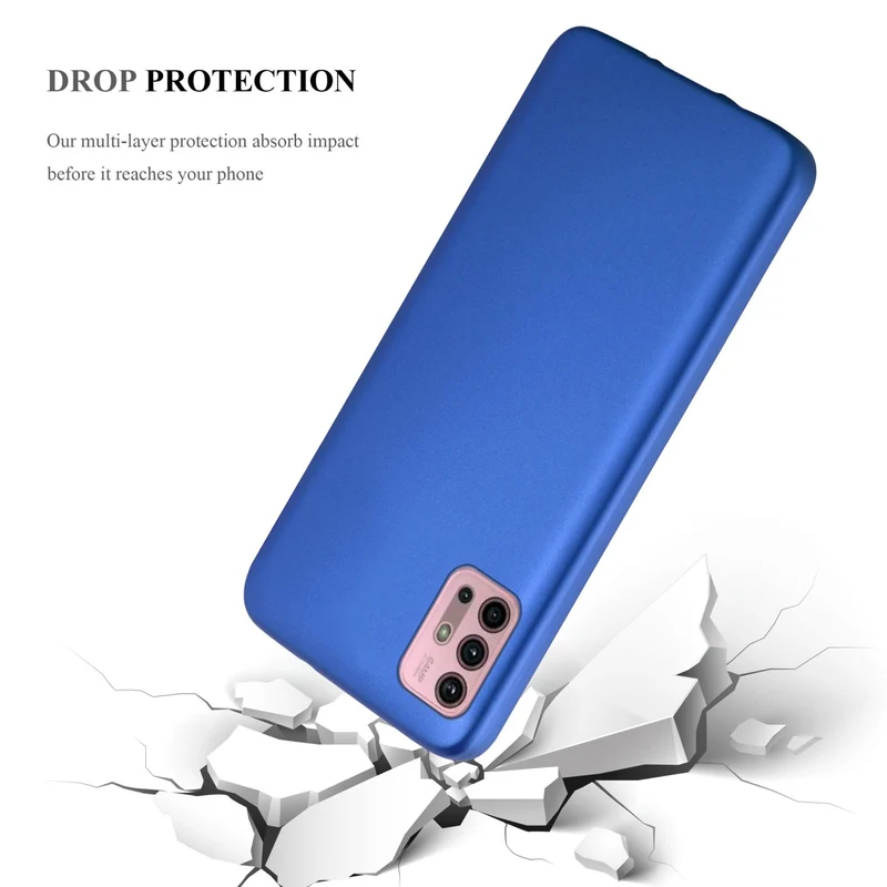 Cadorabo Hülle kompatibel mit Motorola MOTO G10 / G30 Schutzhülle aus flexiblem TPU Silikon