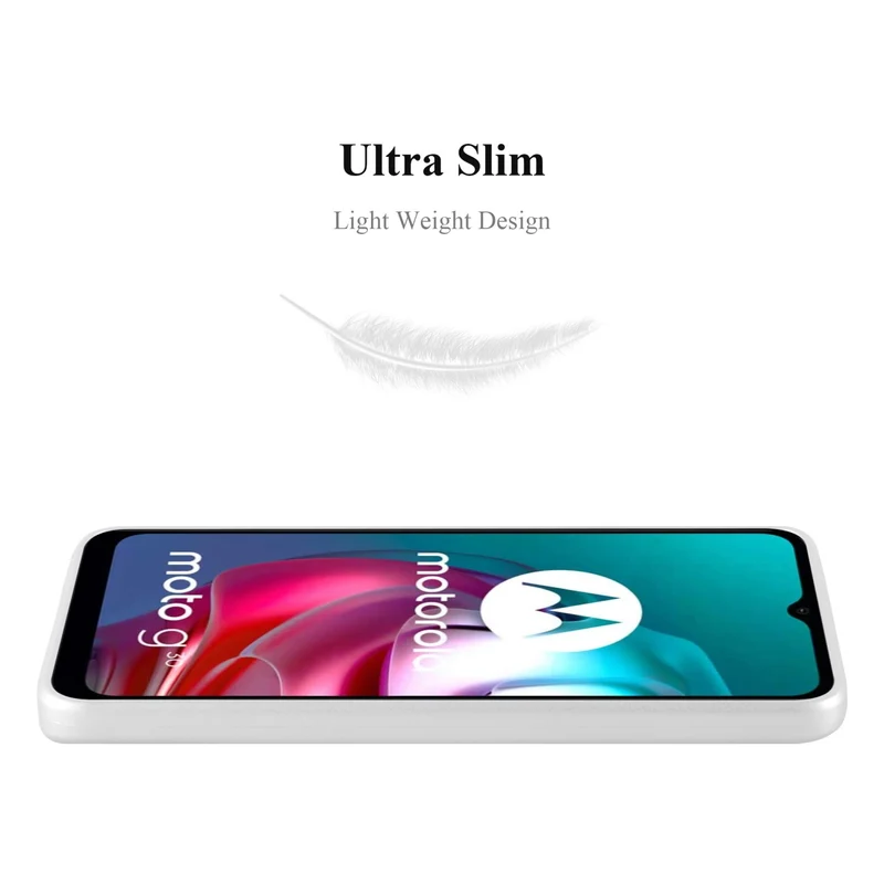 Cadorabo Hülle kompatibel mit Motorola MOTO G10 / G30 Schutzhülle aus flexiblem TPU Silikon