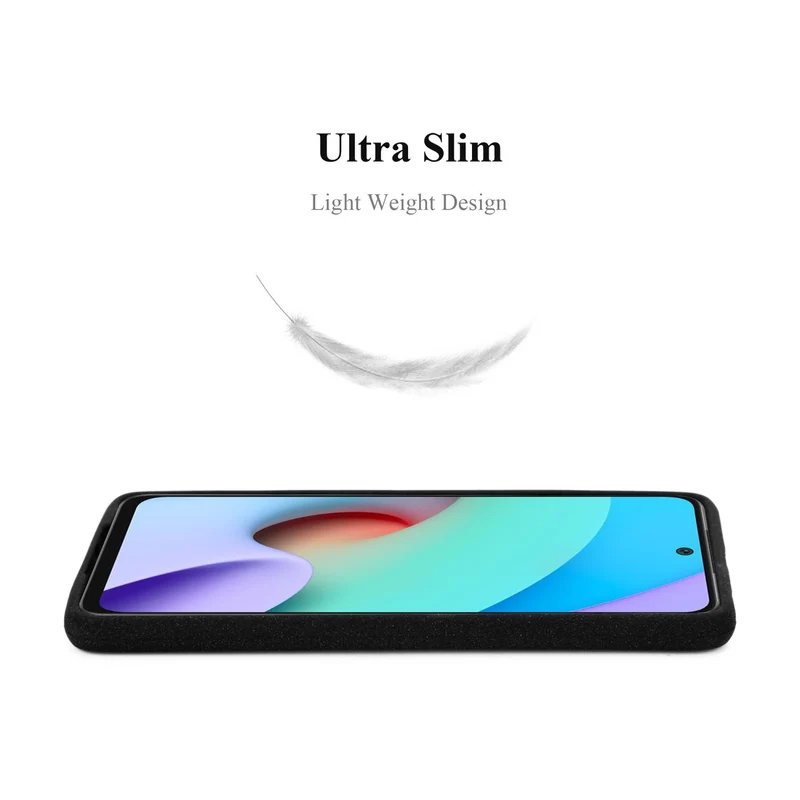Cadorabo Hülle kompatibel mit Xiaomi RedMi 10 Schutzhülle aus flexiblem TPU Silikon