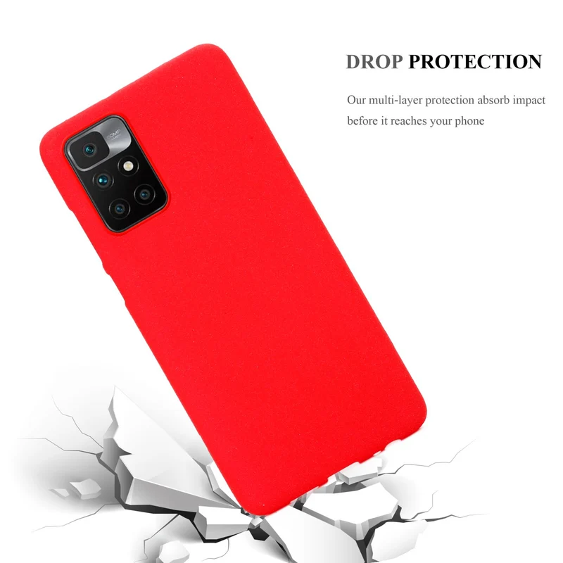 Cadorabo Hülle kompatibel mit Xiaomi RedMi 10 Schutzhülle aus flexiblem TPU Silikon