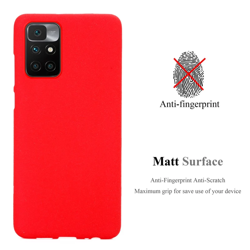Cadorabo Hülle kompatibel mit Xiaomi RedMi 10 Schutzhülle aus flexiblem TPU Silikon