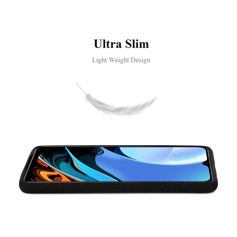 Cadorabo Hülle kompatibel mit Xiaomi RedMi 9T / POCO M3 Schutzhülle aus flexiblem TPU Silikon