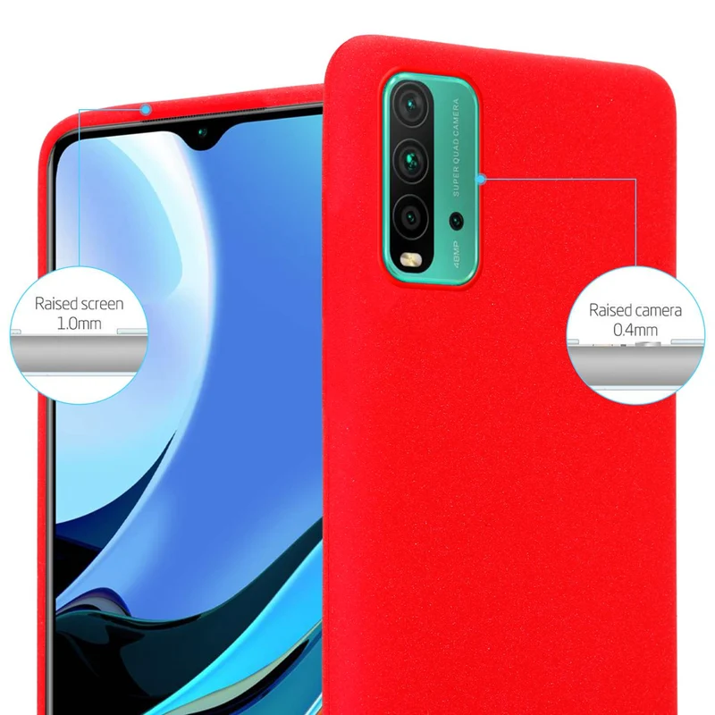 Cadorabo Hülle kompatibel mit Xiaomi RedMi 9T / POCO M3 Schutzhülle aus flexiblem TPU Silikon