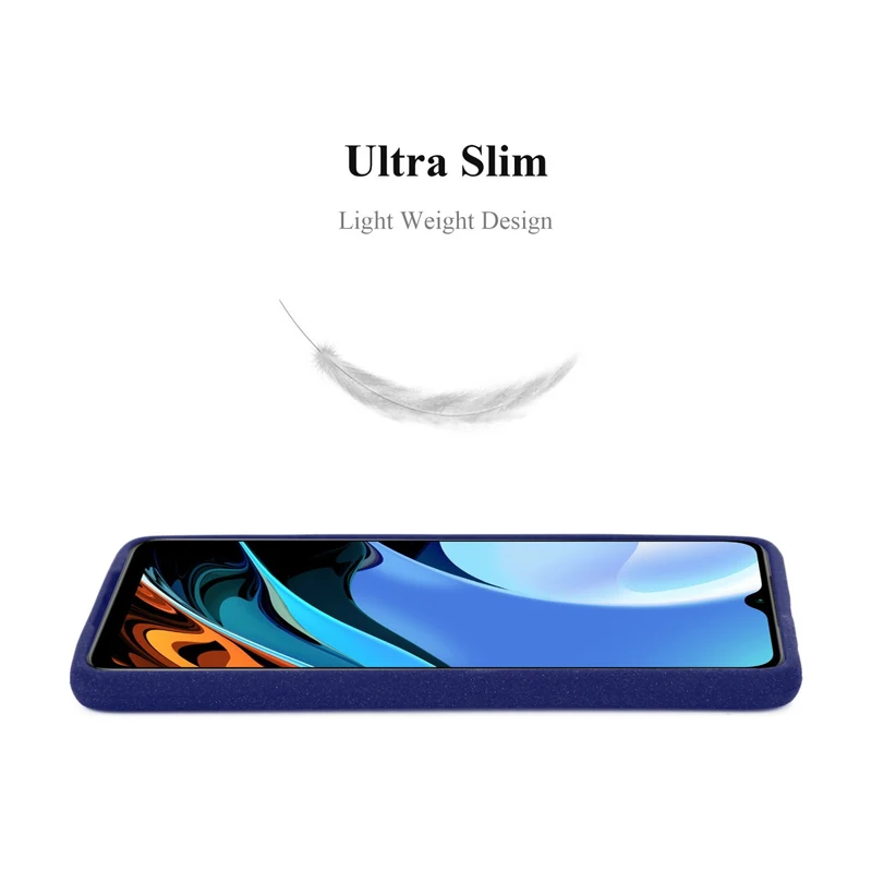 Cadorabo Hülle kompatibel mit Xiaomi RedMi 9T / POCO M3 Schutzhülle aus flexiblem TPU Silikon