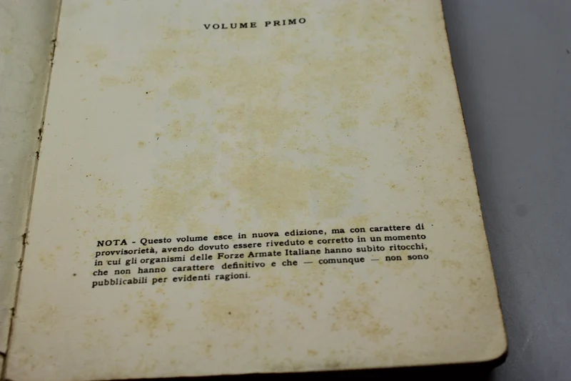 „Das Buch der Militärkultur“ – Band 1 – Jahrgang XIX° EF