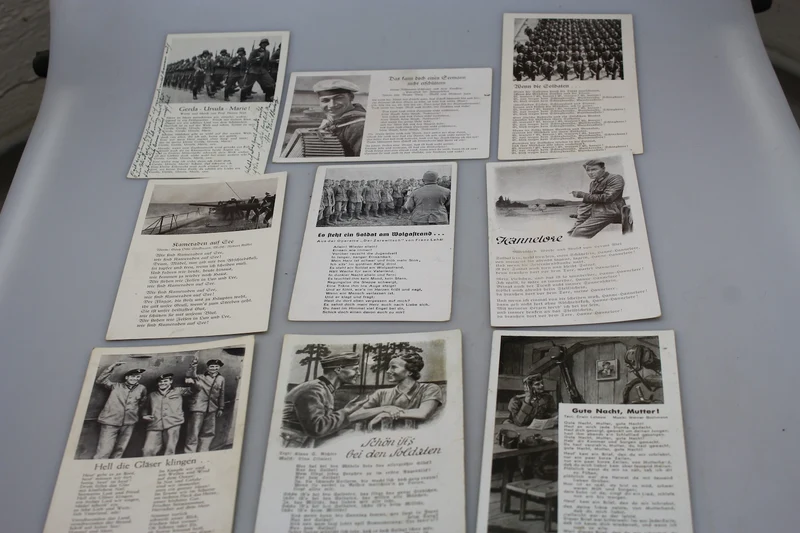 #9 Postkarten der Wehrmacht 2. Weltkrieg
