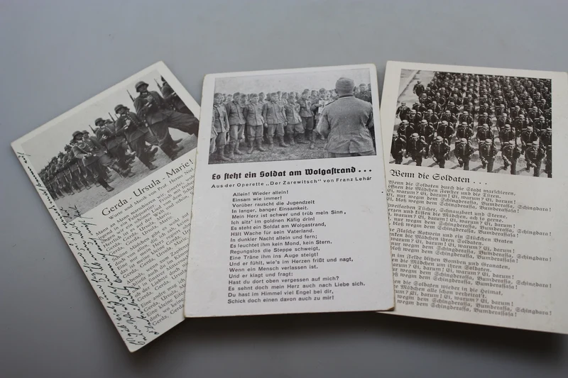 #9 Postkarten der Wehrmacht 2. Weltkrieg