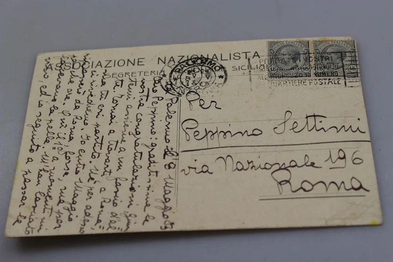 Postkarte „Die Flamme“