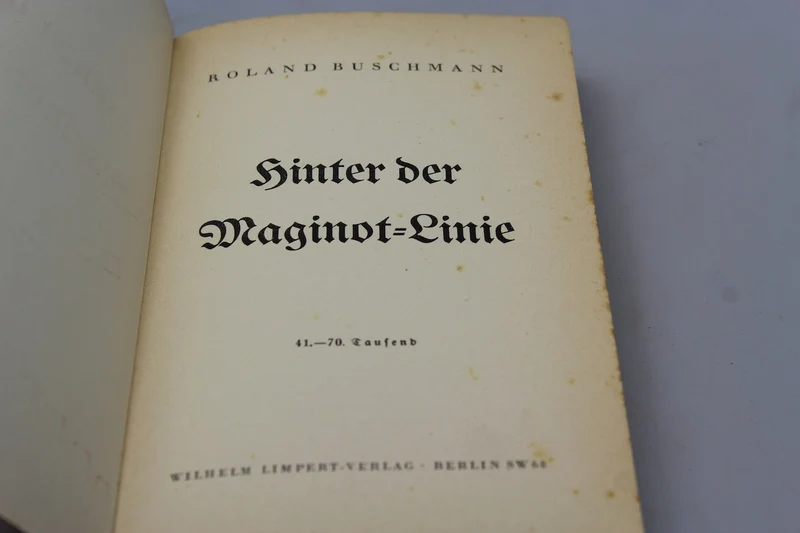„Hinter der Maginot-Linie“ – R. Buschmann
