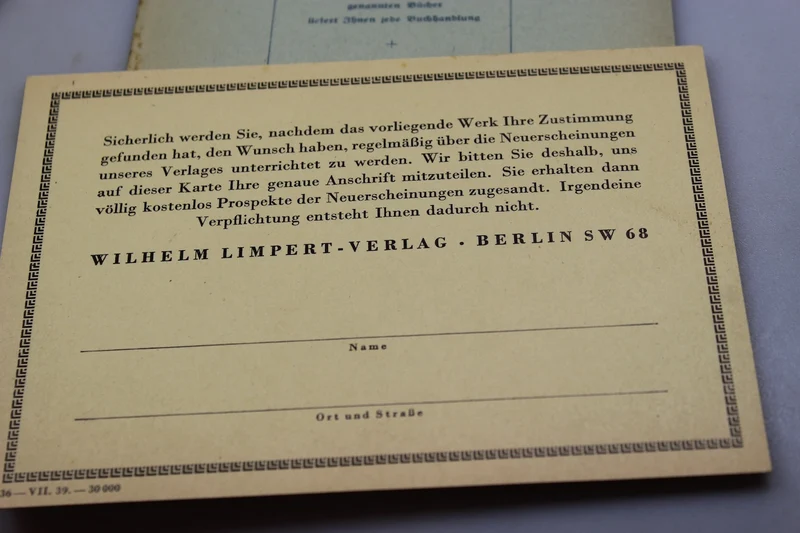 „Hinter der Maginot-Linie“ – R. Buschmann