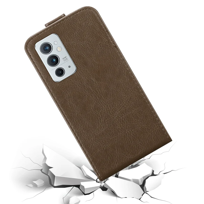 Cadorabo Hülle kompatibel mit OnePlus 9RT 5G Schutzhülle im Flip Design mit Magnetverschluss