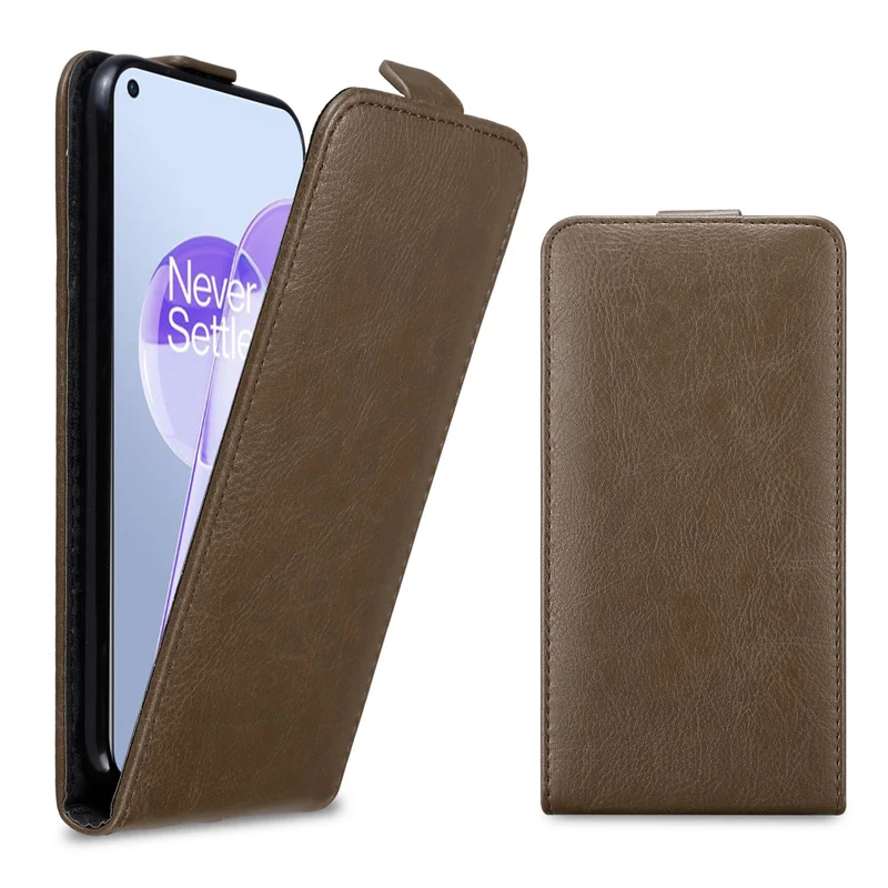 Cadorabo Hülle kompatibel mit OnePlus 9RT 5G Schutzhülle im Flip Design mit Magnetverschluss