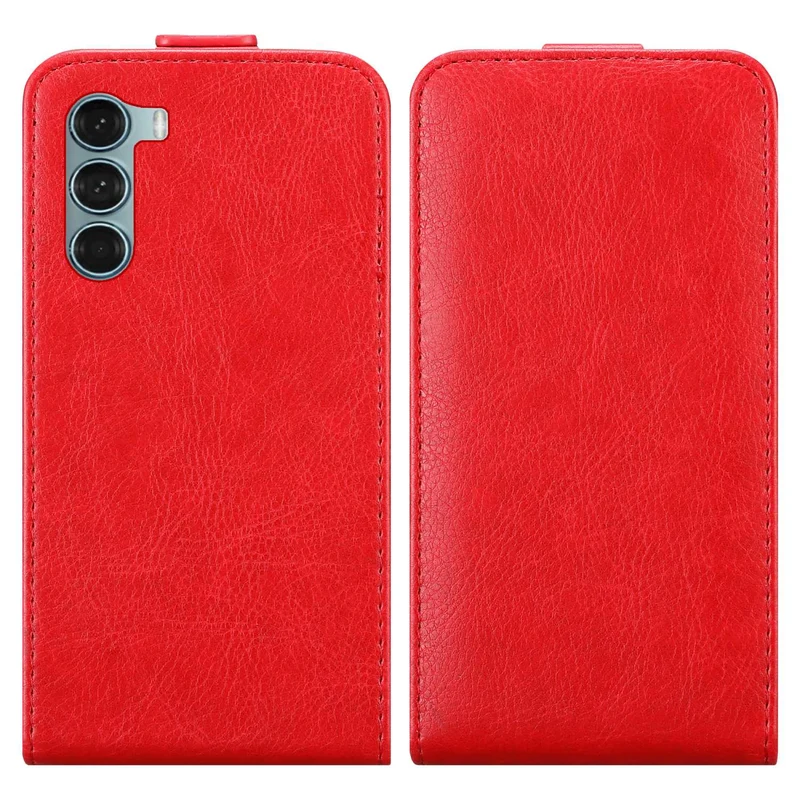 Cadorabo Hülle kompatibel mit Motorola MOTO G200 5G Schutzhülle im Flip Design mit Magnetverschluss