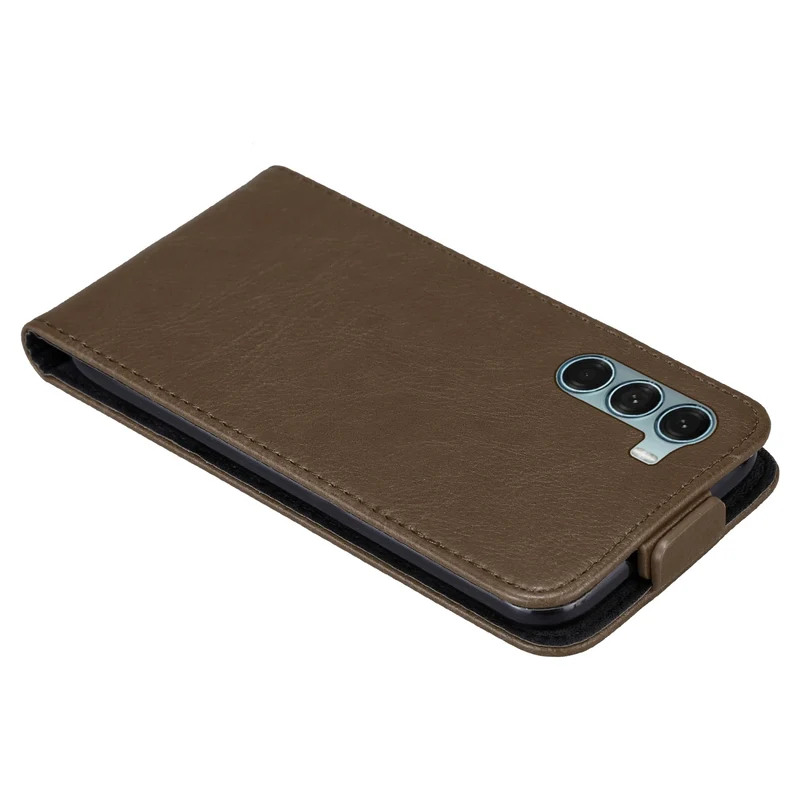 Cadorabo Hülle kompatibel mit Motorola MOTO G200 5G Schutzhülle im Flip Design mit Magnetverschluss